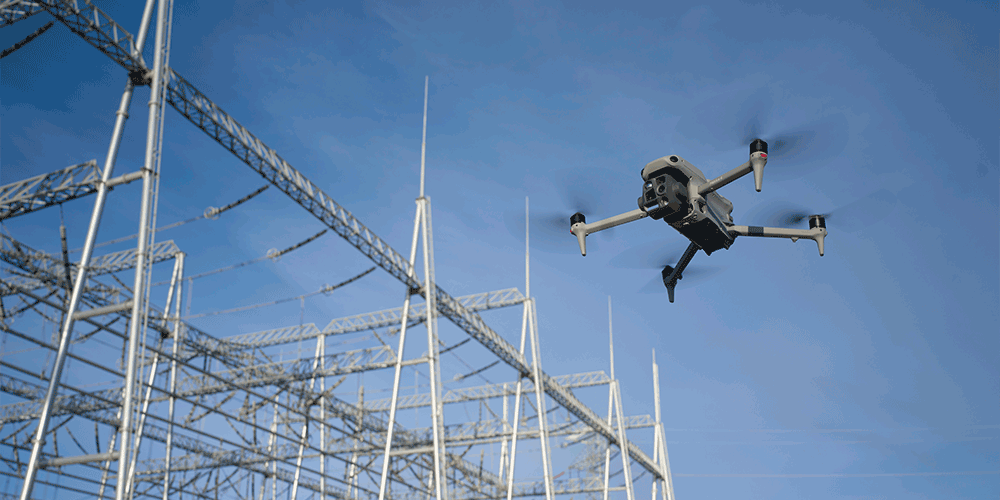 Inspección de activos con drones